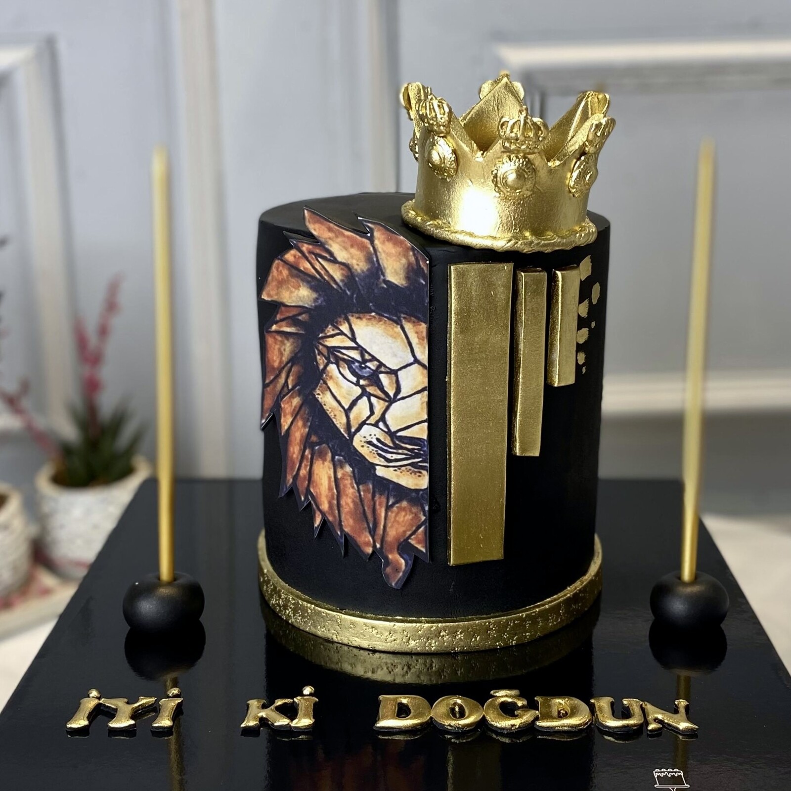 Aslan Tasarımlı Mini Pasta