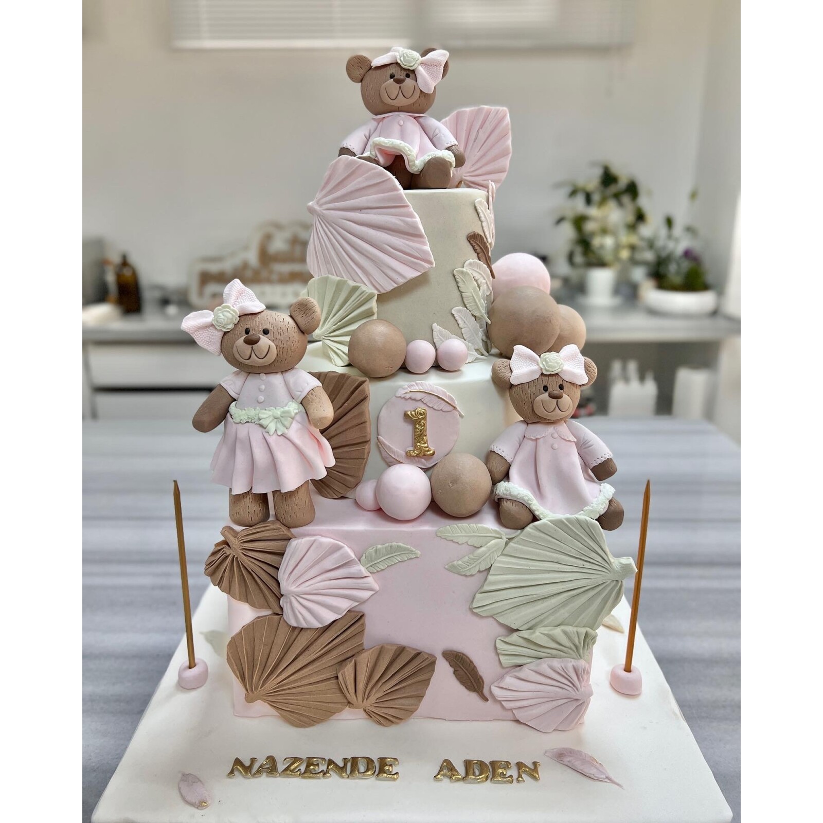 Ayıcık Konseptli Çocuk Pastası