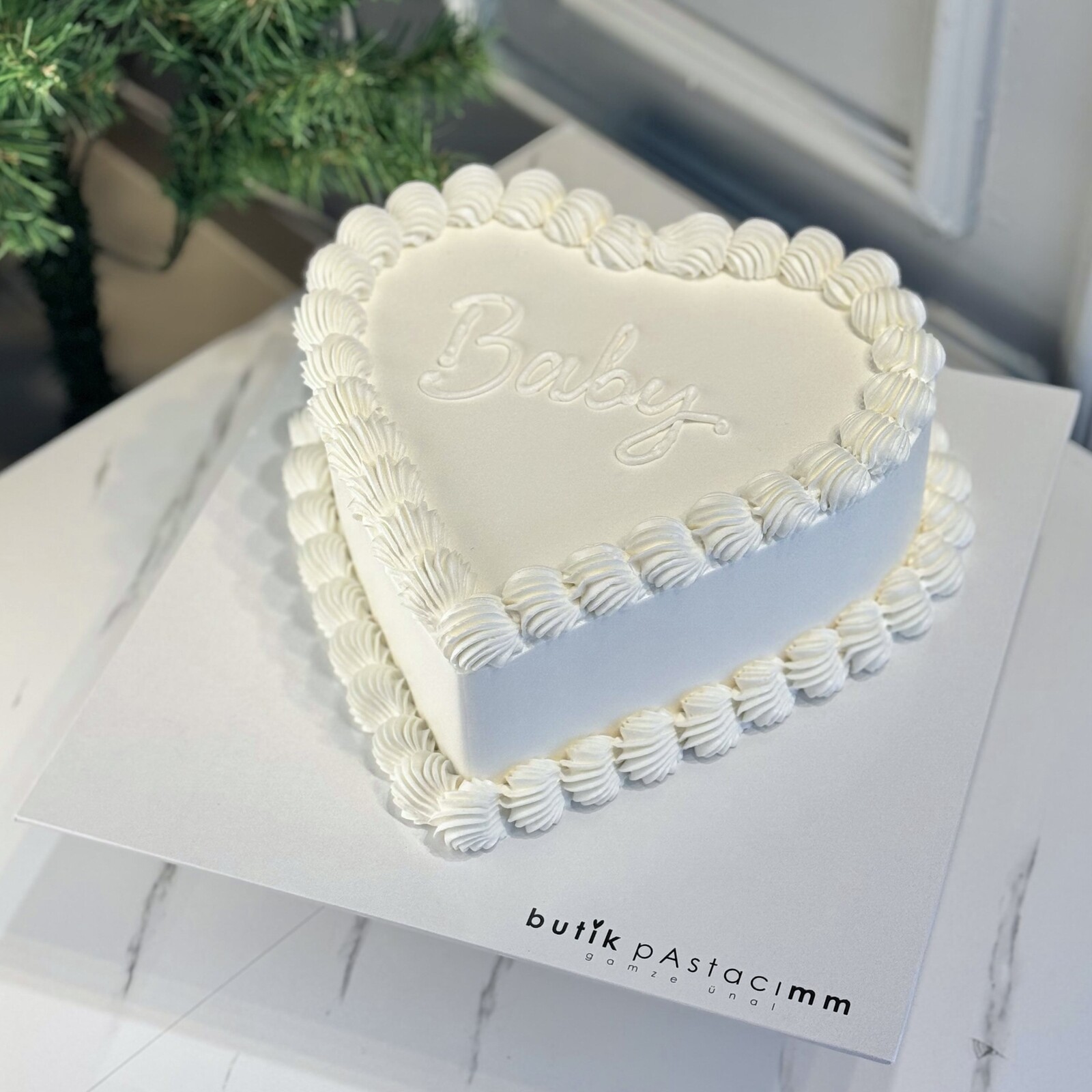 Cinsiyet Belirleme Pastası (Cinsiyet Partisi - İçinden Renk Çıkan Pasta)