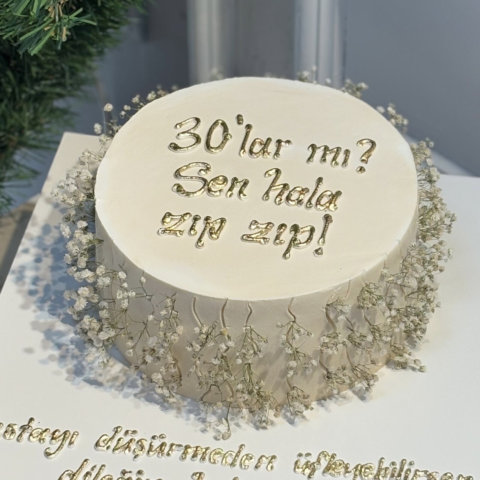 Eğlenceli 30 Yaş Pastası