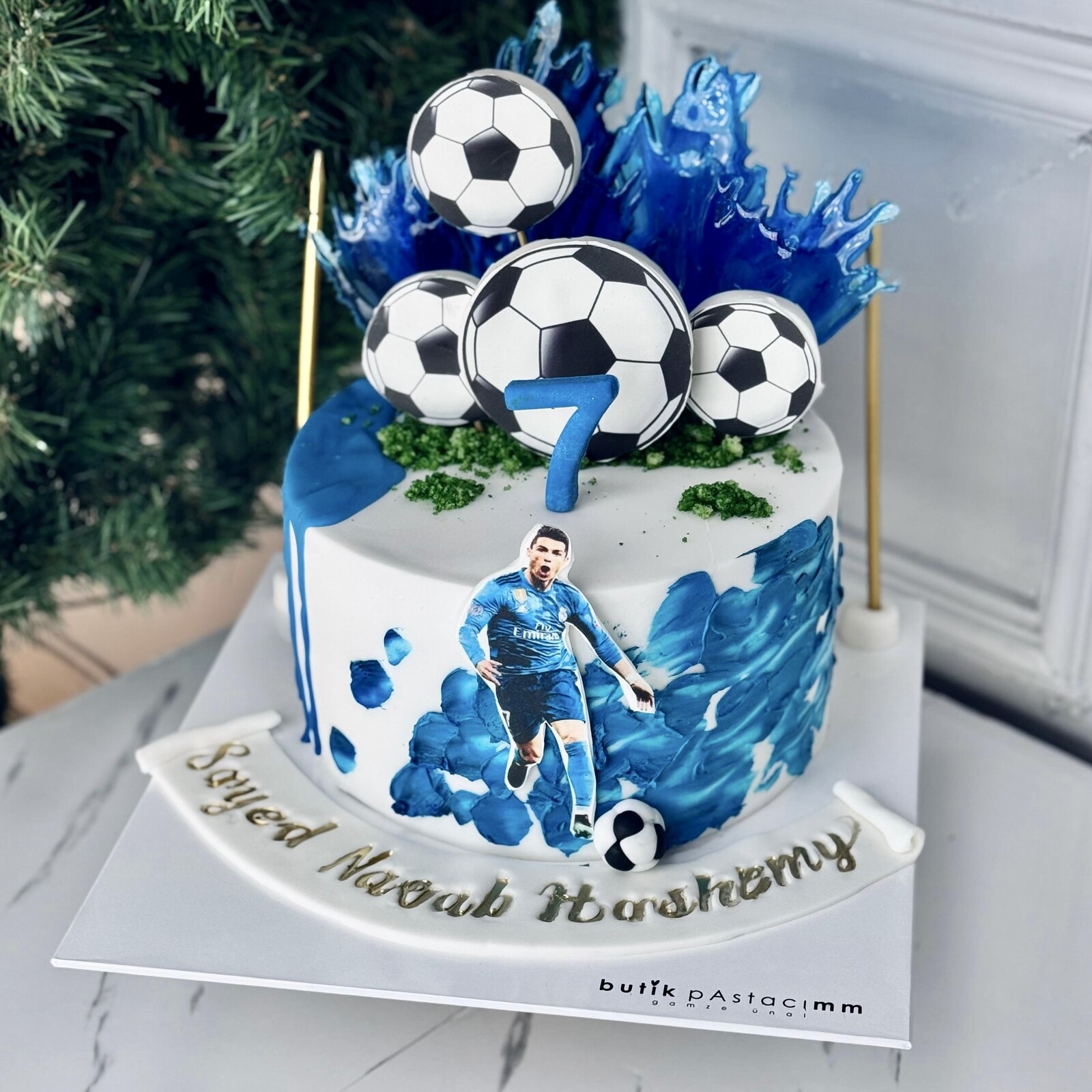 Futbolcu Çocuk Pastası