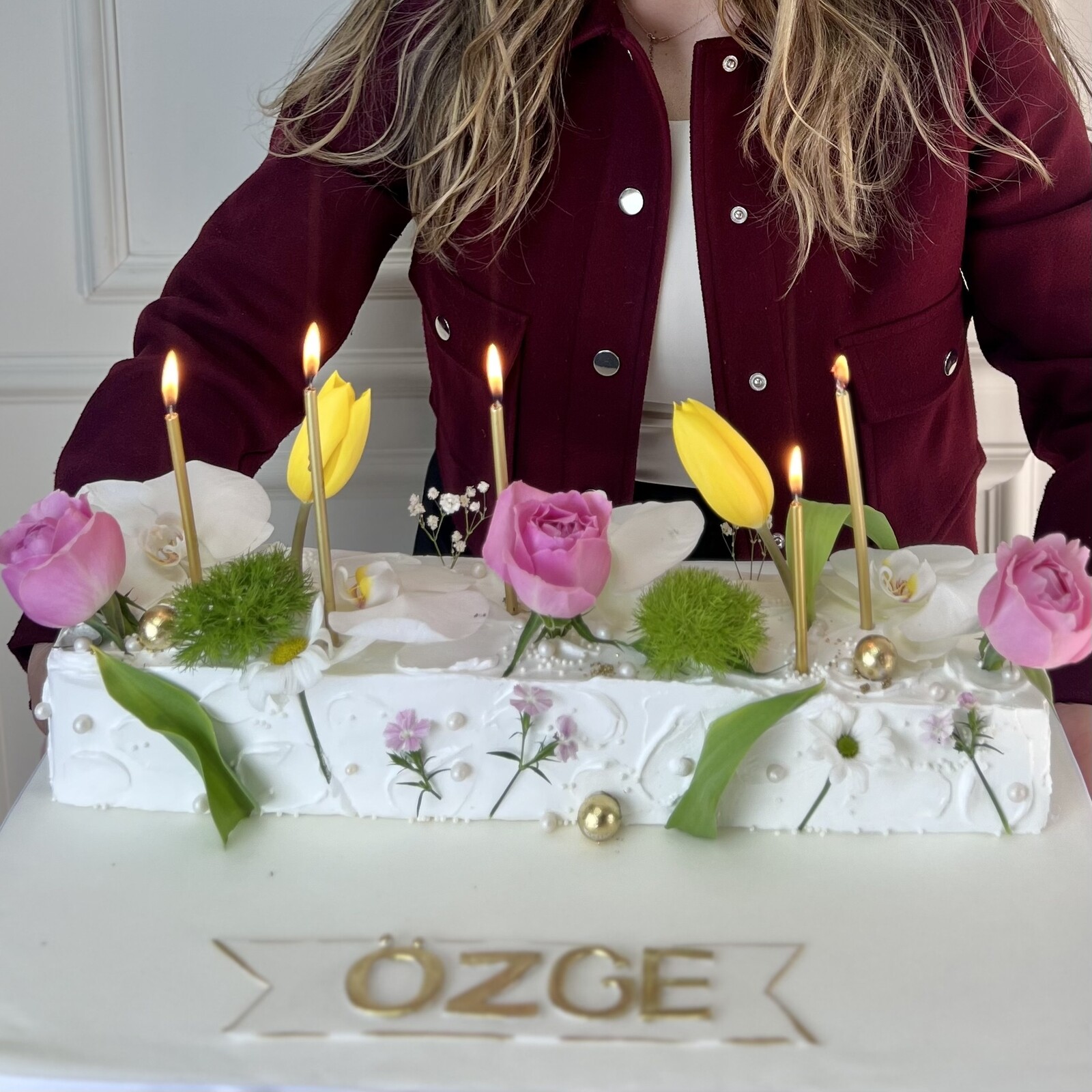 Karışık Çiçekli Baton Pasta 2