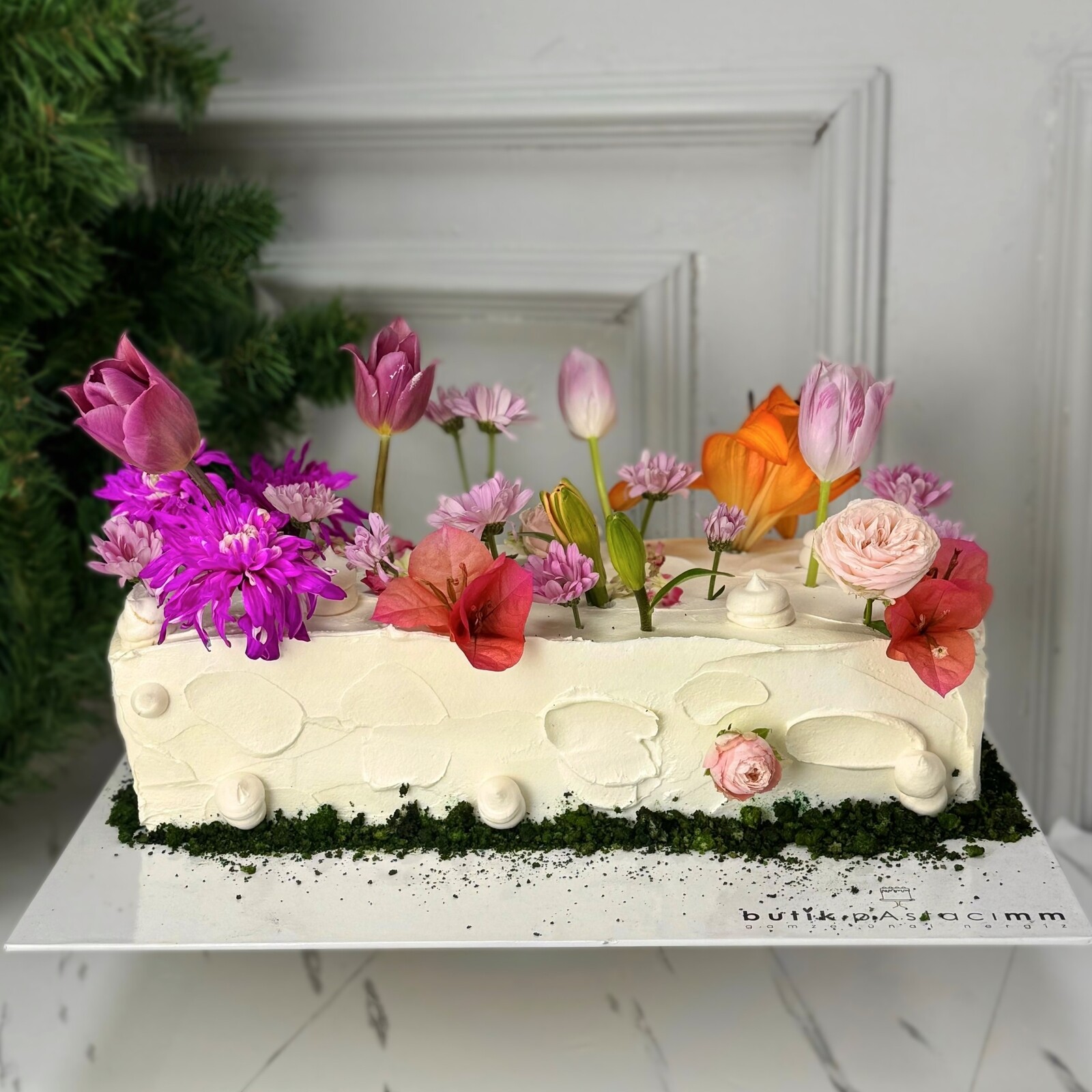 Karışık Çiçekli Baton Pasta