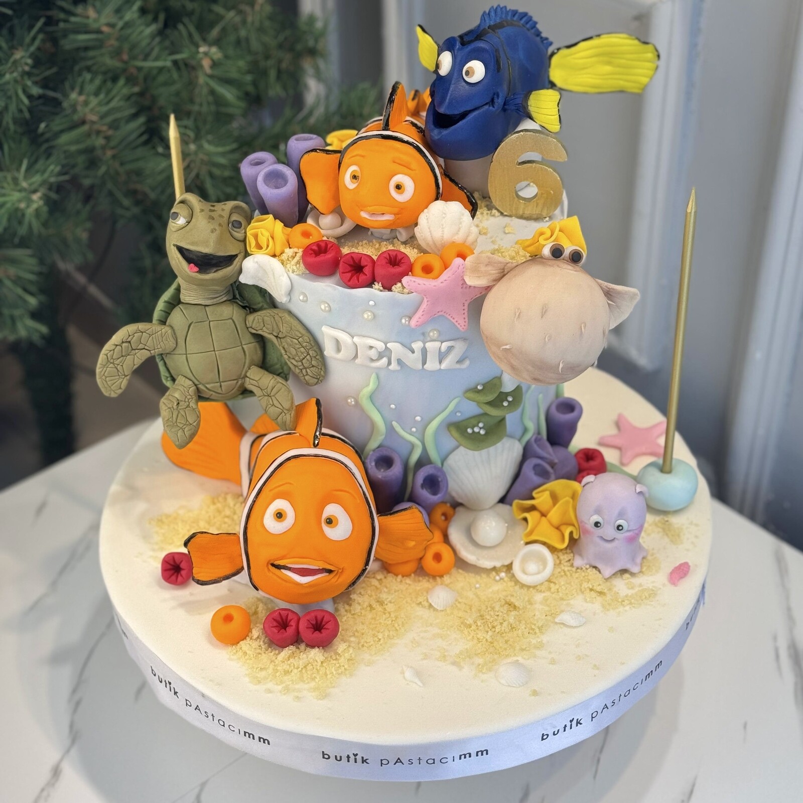 Kayıp Balık Nemo Çocuk Pastası