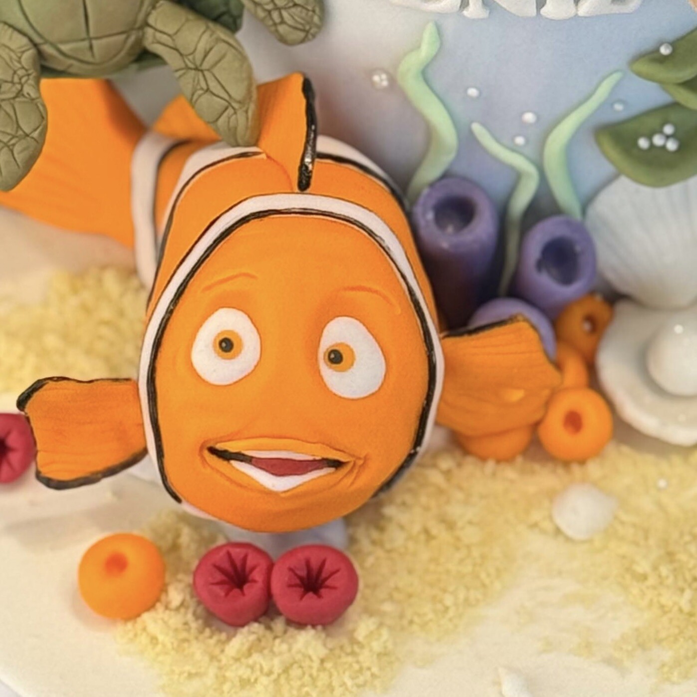 Kayıp Balık Nemo Çocuk Pastası