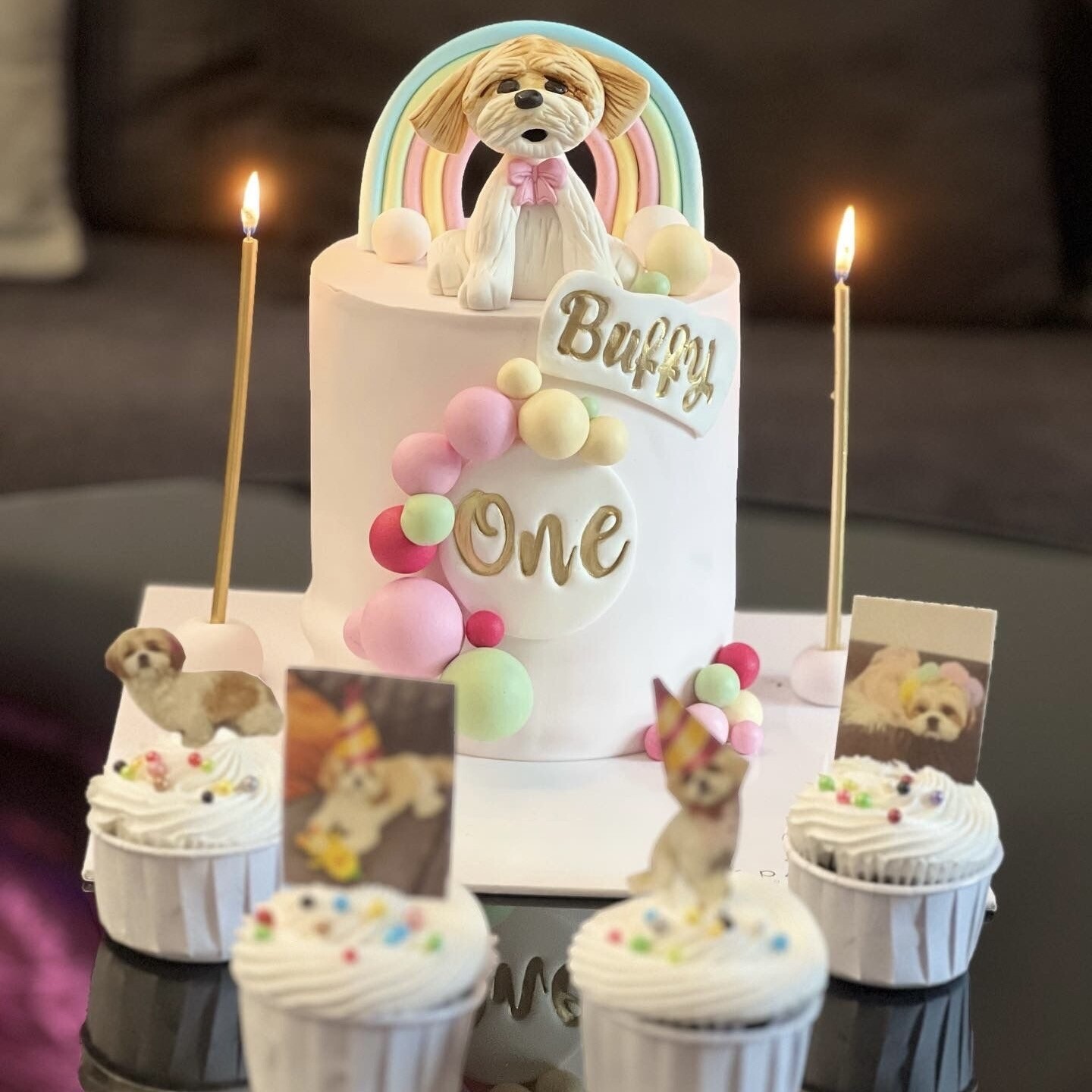 Köpeklere Özel Tasarım Pasta