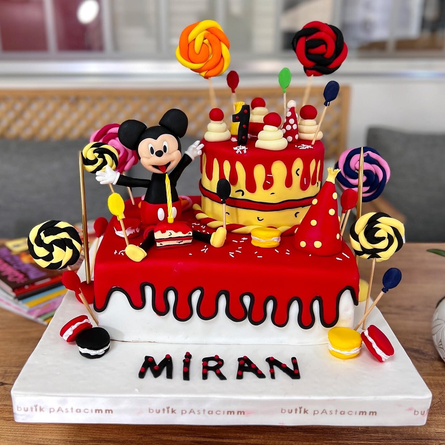 Mickey Mouse Çocuk Pastası