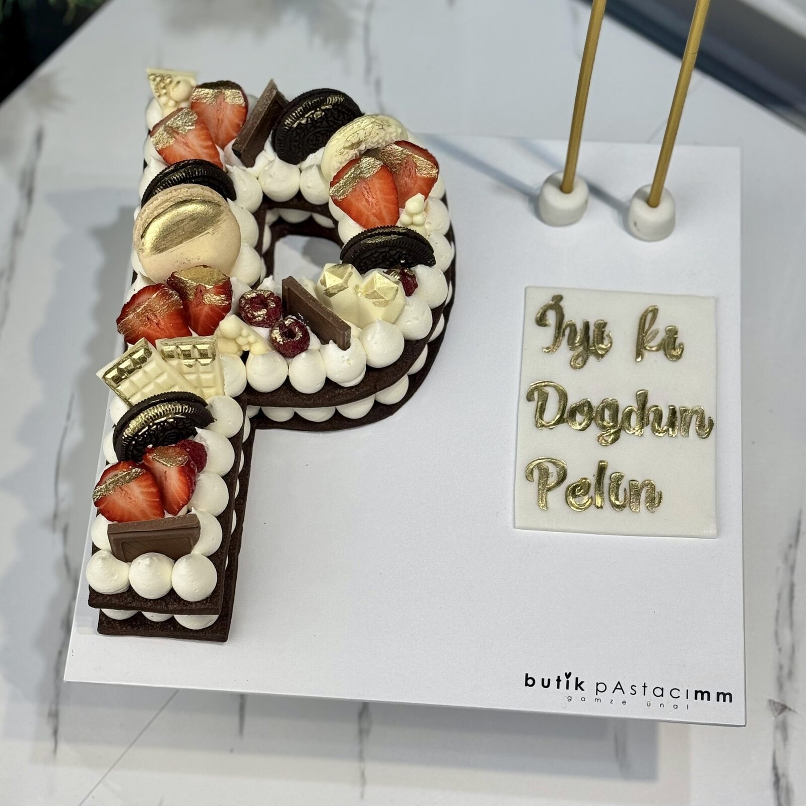 P Harfli Kurabiye Pasta