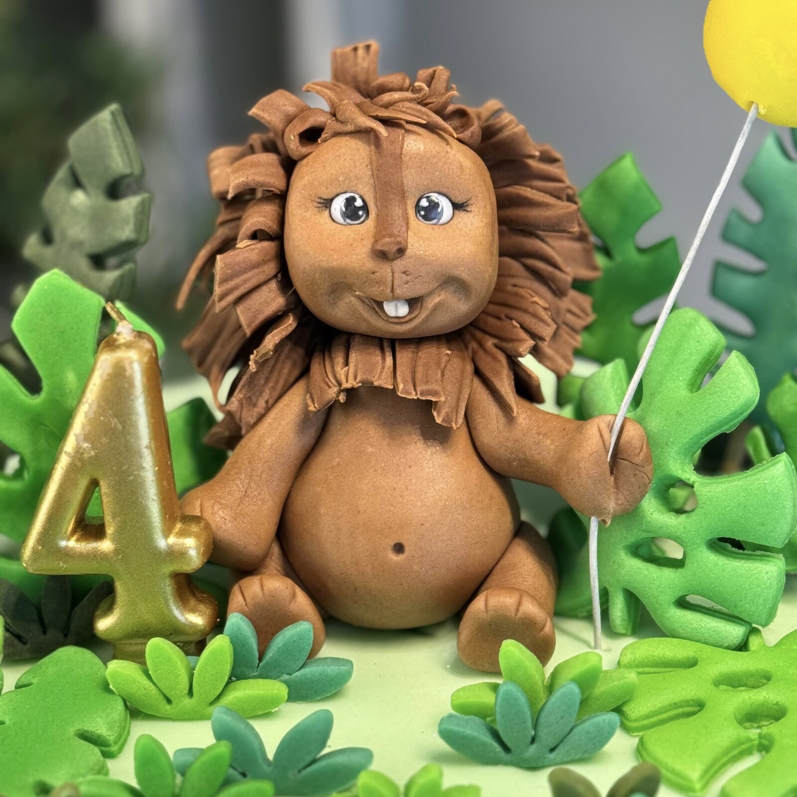 Safari Çocuk Doğumgünü Pastası