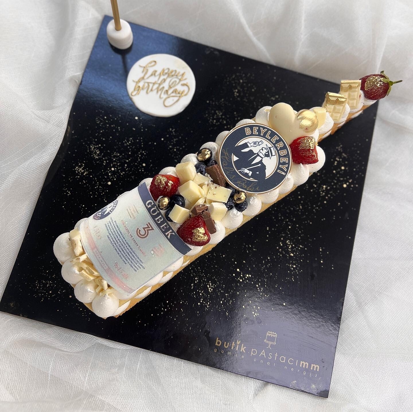 Şişe Kurabiye Pasta