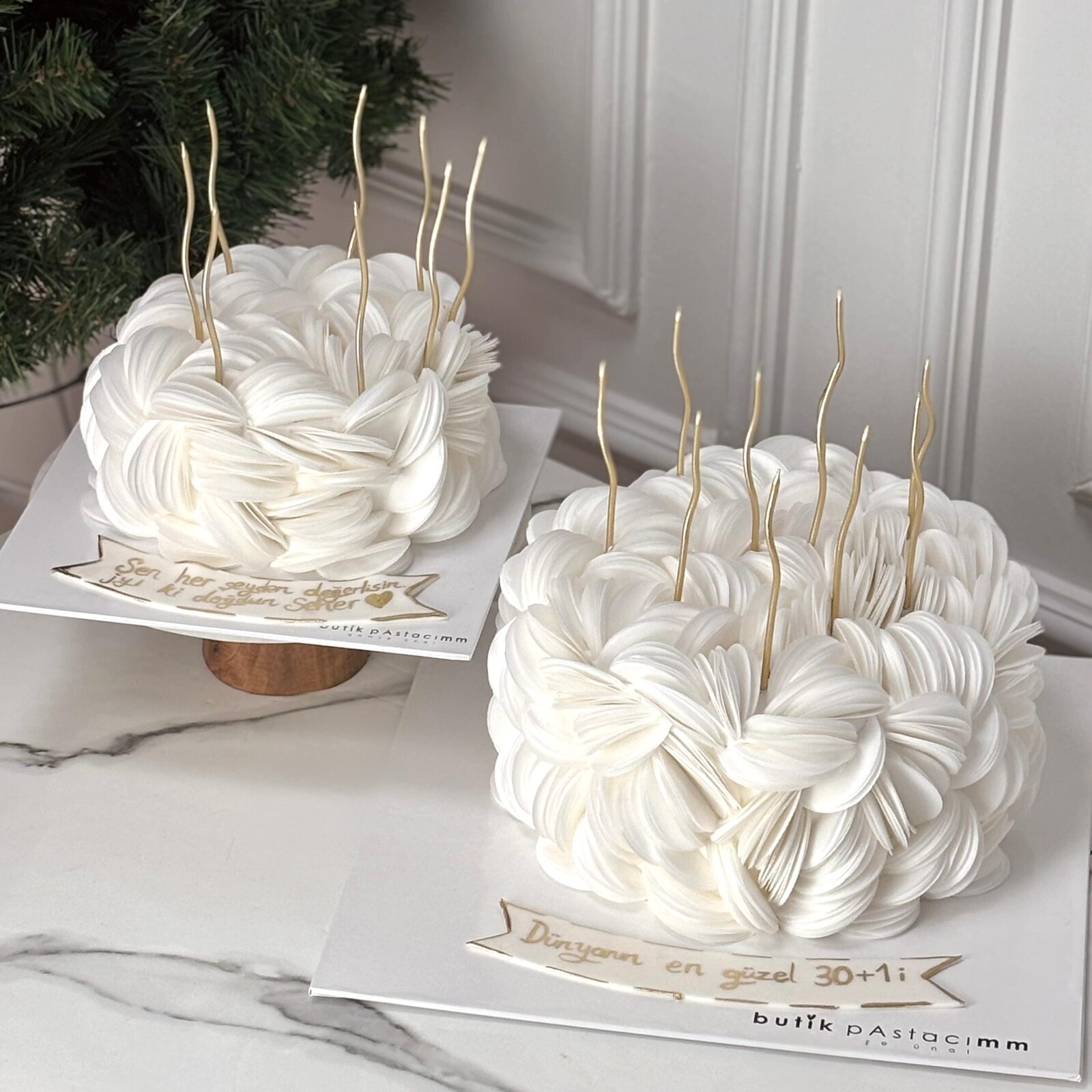 Wafer Paper Dizaynlı Tasarım Pasta