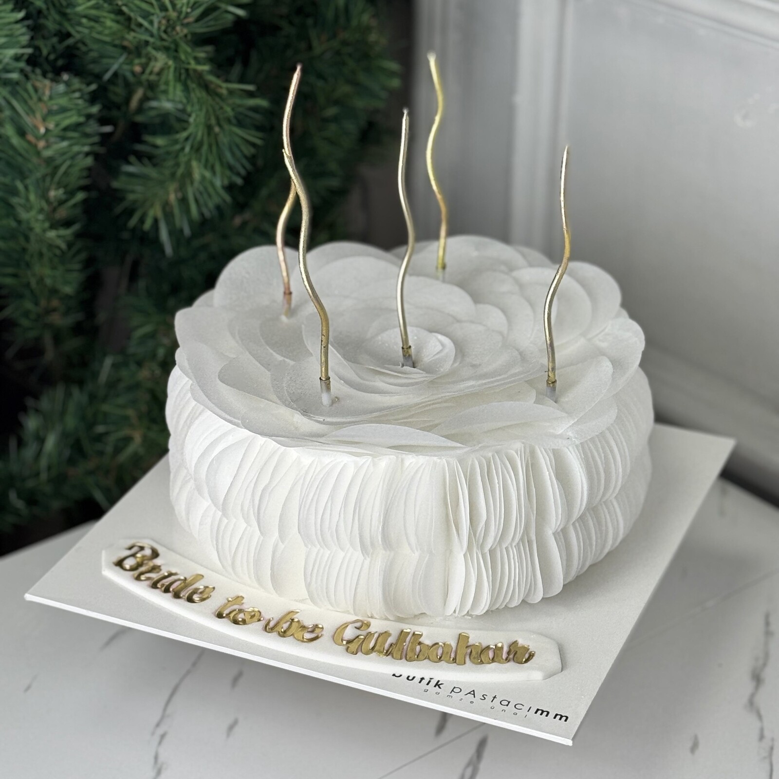 Wafer Paper Tasarım Pasta