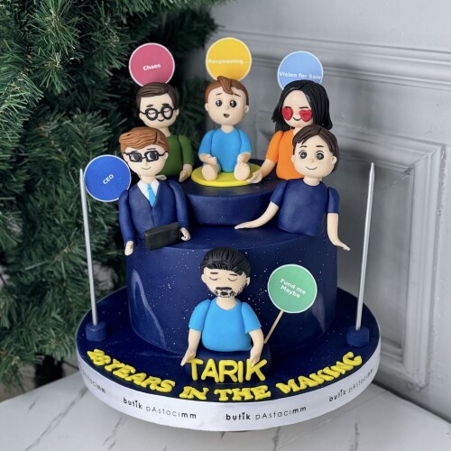 İnsan Figürlü Tasarım Pasta
