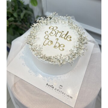 Bride To Be Yazılı Pasta