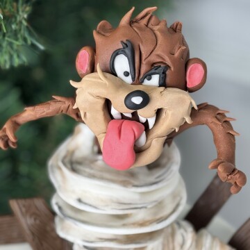 Çizgi Film Kahramanları Tasarımlı Pasta