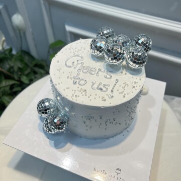 Disco Toplu Yazılı Pasta