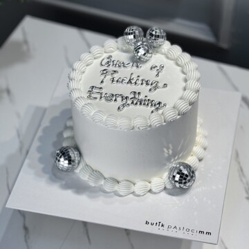 Disco Toplu Yazılı Pasta