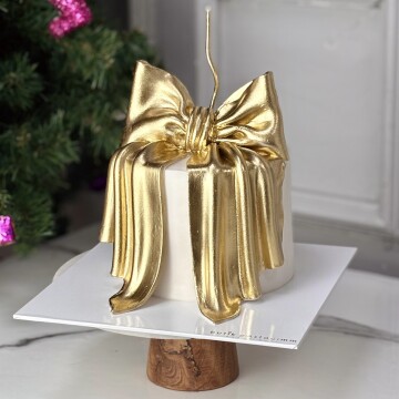 Gold Kurdeleli Pasta