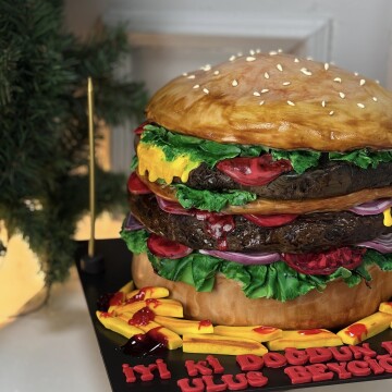 Hamburger Patates Pasta