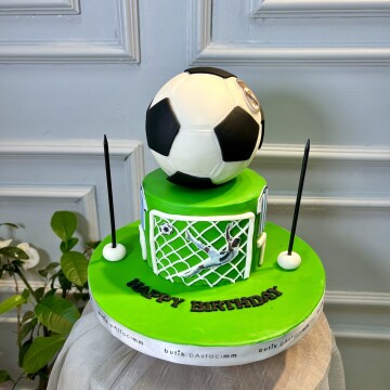 Kale Dizaynlı Taraftar Pastası