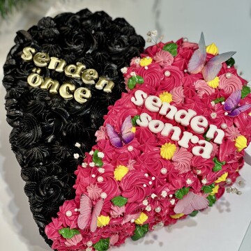 Kalpli Senden Önce Senden Sonrası Pastası