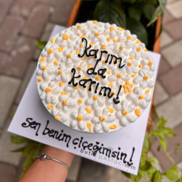 Karım da Karım Yazılı Pasta