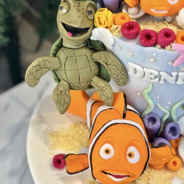 Kayıp Balık Nemo Çocuk Pastası