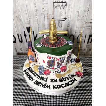 Kişiye Özel Dizaynlı Pasta