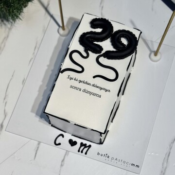 Kişiye Özel Rakamlı Pasta