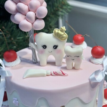 Kız Çocuk Diş Buğdayı Pastası