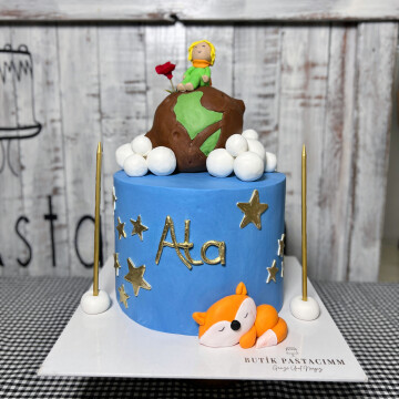 Küçük Prensli Çocuk Pastası