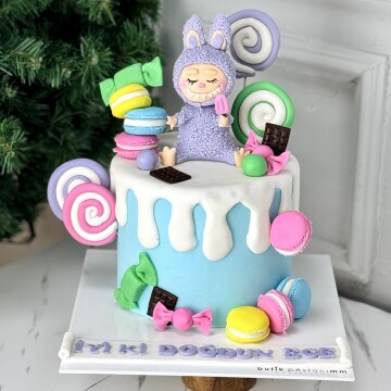 Labubu Eğlenceli Çocuk Pastası