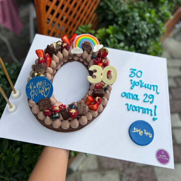 O Harf Kurabiye Pasta