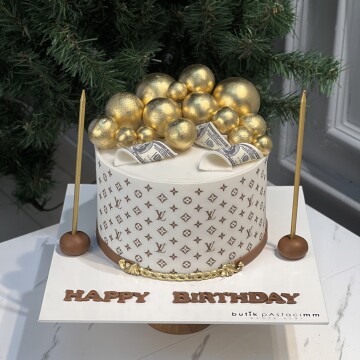 Özel Marka Dekorlu Pasta