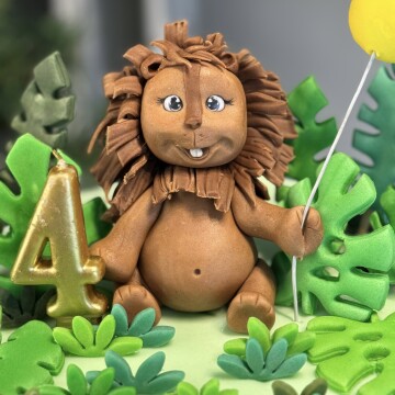 Safari Çocuk Doğumgünü Pastası