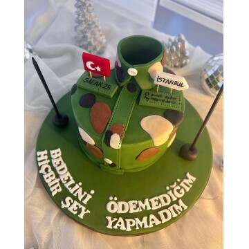 Şeker Hamurlu Asker Pastası