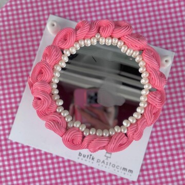 Selfie Aynalı Kremalı Pasta