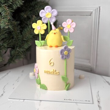 Tatlı Civciv Çocuk Pastası