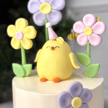 Tatlı Civciv Çocuk Pastası