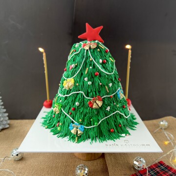 Yılbaşı Çam Ağacı Pastası