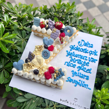 Z Harf Kurabiye Pasta