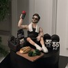 Kişiye Özel Figürlü Sporcu Pastası