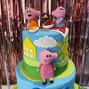 Peppa Pig Karakterli Çocuk Pastası