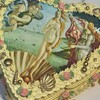 Vintage Resim Baskılı Pasta